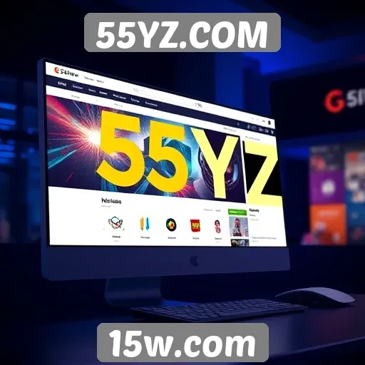 Análise de recursos do site 55YZ.COM